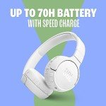 JBL Tune 670NC Wireless On-Ear Headphones - Blue