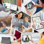 10-Inch Android Tablet with Keyboard & Accessories