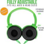 Colorful Classroom Headphones - 10 Pack Set