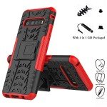 LG V60 ThinQ Rugged Dual Layer Case with Kickstand