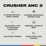 Skullcandy Crusher ANC 2 Wireless Noise-Canceling Headphones