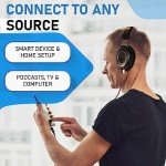 Philips SHP9600 Over-Ear Headphones – Black