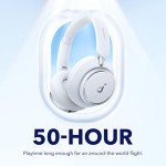 Anker Space Q45 Noise-Canceling Headphones - 50H Playtime