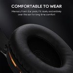 Wireless Over-Ear Bluetooth Headphones with Microphone