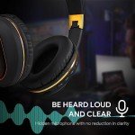 Wireless Over-Ear Bluetooth Headphones with Microphone