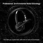 LEVN Bluetooth Headset with Noise Cancelling Microphone