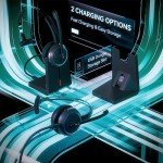 LEVN Bluetooth Headset with Noise Cancelling Microphone