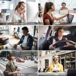 LEVN Bluetooth Headset with Noise Cancelling Microphone