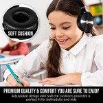 10-Pack Classroom Headphones for Kids and Travel