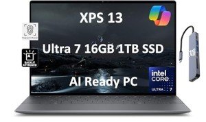 Dell XPS 13 Laptop with AI & Long Battery