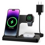 3-in-1 Wireless Charger for iPhone, Watch, AirPods
