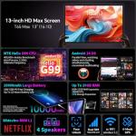 TECLAST T65Max 13" Android Tablet, 256GB Storage