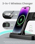 3-in-1 Wireless Charger for iPhone, Watch, AirPods