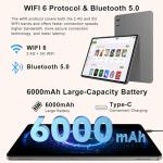 2025 Android 14 Tablet with Keyboard and Mouse