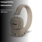 Marshall Major V Bluetooth Headphones - White