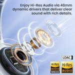 HAYLOU S35 Wireless Over-Ear Noise Cancelling Headphones