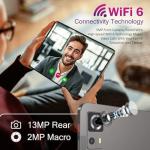 12" Android 14 Tablet with 256GB Storage