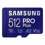 SAMSUNG PRO Plus 512GB microSD Card with Adapter