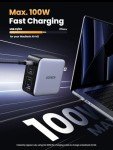 UGREEN 100W 4-Port Compact USB-C Charger