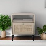 Nathan James Mina End Table with Storage