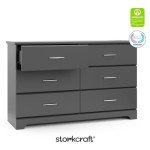 Brookside 6 Drawer Double Dresser for Kids