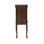 Powell Louis Philippe Jewelry Armoire, Walnut