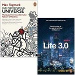 Our Mathematical Universe & Life 3.0 Being Human in the Age of Artificial Intelligence By Max Tegmark 2 Books Collection Set