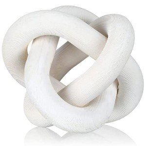 Hand-Carved Wood Knot Decor for Boho Style