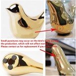 Gold Bird Figurines - Modern Home Decor