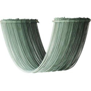 Boho Macrame Wall Hanging with Tassels - Green