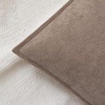 Taupe Waterproof Decorative Pillow Covers - Pack of 2