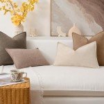 Taupe Waterproof Decorative Pillow Covers - Pack of 2
