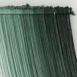 Boho Macrame Wall Hanging with Tassels - Green