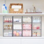 Clear Stackable Storage Drawers - 4 Pack