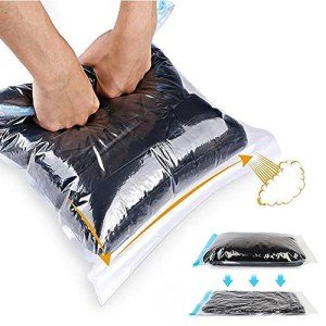 12-Pack Compression Storage Bags - No Vacuum Needed