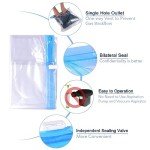 12-Pack Compression Storage Bags - No Vacuum Needed
