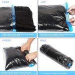 12-Pack Compression Storage Bags - No Vacuum Needed