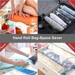 12-Pack Compression Storage Bags - No Vacuum Needed