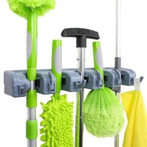 Heavy Duty Wall Mount Tool Organizer with Hooks