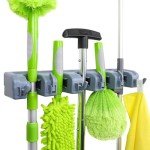 Heavy Duty Wall Mount Tool Organizer with Hooks