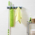 Heavy Duty Wall Mount Tool Organizer with Hooks