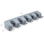 Heavy Duty Wall Mount Tool Organizer with Hooks