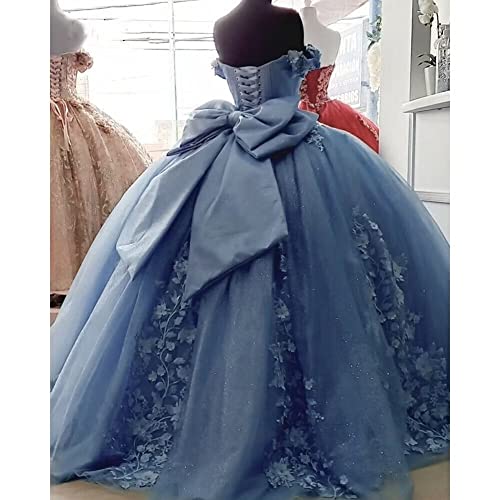 White Lace Wedding Dress for Bride Quinceanera Ball
