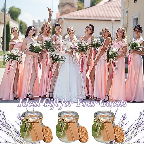 50 Sets of Soy Wax Candle Wedding Favors