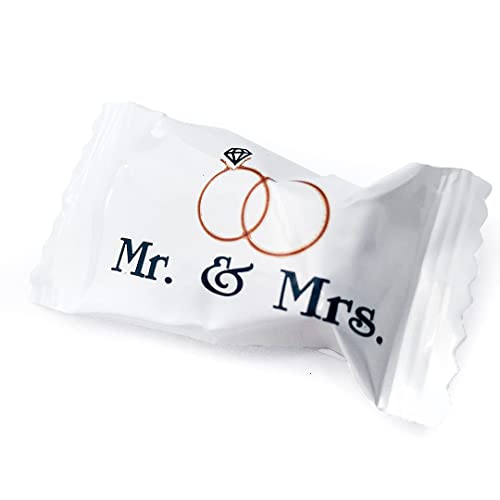 Mr. and Mrs. Buttermints Wedding Favors - 13 oz