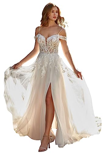 2024 Lace Applique A-line Wedding Dress, Size 18W