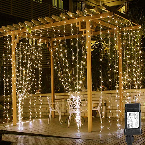 Wedding Curtain Fairy Lights, Twinkle Wall Patio Decoration