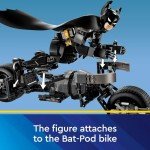 LEGO Batman Construction Figure with Bat-Pod Bike