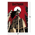 Batman Comic Poster: Skyscraper & Villains 24"x36