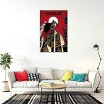 Batman Comic Poster: Skyscraper & Villains 24"x36